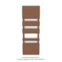 Régate MX, régulation IHD, Terracotta, 691W + 900W, H 1536 MM / L 500 mm
