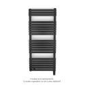 Altai Spa MX régul.IHD, Black Quartz, 586W + 600W, H 1262 mm / L 500 mm