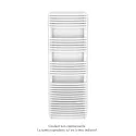 Kéva Spa MX cintré, régul.IHD, White Matt, 708W + 750W, H 1429 mm / L 500 mm