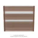 Kéva Spa MX non cintré, régul.IHD, Terracotta, 778W + 600W,H 835 mm / L 900 mm