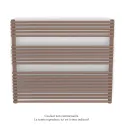 Kéva Spa MX non cintré, régul.IHD, Terracotta Faded, 778W + 600W,H835mm/L900mm