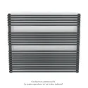 Kéva Spa MX non cintré, régul.IHD, Black Matt, 778W + 600W,H 835 mm / L 900 mm