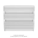 Kéva Spa MX non cintré, régul.IHD, Blanc, 778W + 600W, H 835 mm / L 900 mm