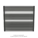Kéva Spa MX non cintré, régul.IHD, Umbra Grey, 778W + 600W,H 835 mm / L 900 mm