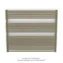 Kéva Spa MX non cintré, régul.IHD, Yellow Grey, 778W + 600W, H 835mm / L 900mm