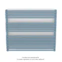 Kéva Spa MX non cintré, régul.IHD, Pastel Blue, 778W + 600W, H 835mm / L 900mm