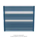 Kéva Spa MX non cintré, régul.IHD, Gentian Blue, 778W + 600W, H835 mm / L900 mm