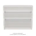 Kéva Spa MX non cintré, régul.IHD, Light Beige, 778W + 600W, H 835mm / L 900mm