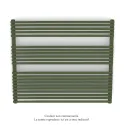 Kéva Spa MX non cintré, régul.IHD, Olive Green, 778W + 600W, H 835mm / L 900mm