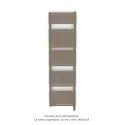 Altai Spa MX régul.IHD, Beige Grey, 884W + 1000W, H 1878 mm / L 500 mm