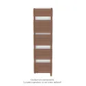 Altai Spa MX régul.IHD, Terracotta, 884W + 1000W, H 1878 mm / L 500 mm