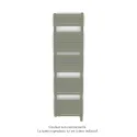 Altai Spa MX régul.IHD, Cement Grey, 884W + 1000W, H 1878 mm / L 500 mm