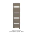 Altai Spa MX régul.IHD, Pearl Beige, 884W + 1000W, H 1878 mm / L 500 mm