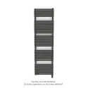 Altai Spa MX régul.IHD, Umbra Grey, 884W + 1000W, H 1878 mm / L 500 mm