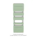 Régate MX, régulation IHD, Pastel Green, 691W + 900W, H 1536 MM / L 500 mm