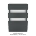Régate MX, régulation IHD, couleur, 377W + 300W, H 796 mm / L 500 mm