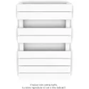 Régate MX, régulation IHD, Blanc RAL 9016, 377W + 300W, H 796 mm / L 500 mm
