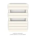 Régate MX, régulation IHD, EdelWeiss m., 377W + 300W, H 796 mm / L 500 mm