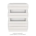 Régate MX, régulation IHD, Light Beige, 377W + 300W, H 796 mm / L 500 mm