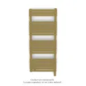 Altai Spa MX régul.IHD, Beach Gold, 586W + 600W, H 1262 mm / L 500 mm