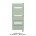 Altai Spa MX régul.IHD, Pastel Green, 586W + 600W, H 1262 mm / L 500 mm