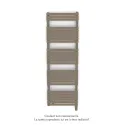 Altai Spa MX régul.IHD, Beige Grey, 614W + 750W, H 1614 mm / L 500 mm