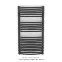 Kéva Spa MX cintré, régul.IHD, Anthracite Grey, 462W + 500W, H 934mm / L 900mm