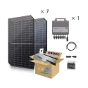 Kit Solaire 3KW-1 mic-onduleur TITAN 4 MPTT-7PV de 425W-toit plat ETN