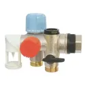 Groupe Triple Sécurité NF - 3/4' - Siège inox - Garde d'air orientable