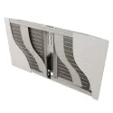 Radiateur connecté Irisium Serenity horizontal 1000W blanc carat