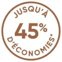 Radiateur connecté Irisium Serenity horizontal 1000W blanc carat