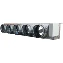Multizoning plenum type medium réversible S 2x200