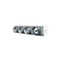 Multizoning plenum type medium réversible L 4x200