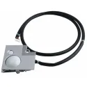 Kit sonde façade blanc-gris pour cassette 600X600 FXZA sans débordement