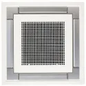 Façade Design blanc-gris pour cassette 600X600 FXZA sans débordement