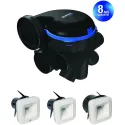 Kit VMC simple flux EasyHOME HYGRO PREMIUM Moyenne Pression MP BDH
