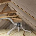 Kit VMC simple flux EasyHOME HYGRO Premium MW' avec gaines PVC isolées et EHB