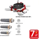 Kit CMI OCTEO HYGRO ECOWATT HP+ 3 Bouches, Gaines isolées ECOSOFT
