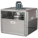 Caisson 400 C/2h, 3600 m3/h 6 pôles mono 230V, sans plénum d'aspiration