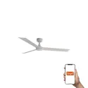 Ventilateur de plafond CRUISER L blanc, 3 lames, design moderne, Smart Tuya