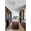 Ventilateur de plafond CRUISER S blanc, 3 lames, design moderne, Smart Tuya