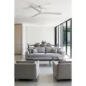 Ventilateur de plafond CRUISER XL blanc, 3 lames, design moderne, Smart Tuya