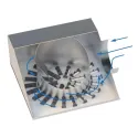 Diffuseur à plénum variable - DFH2-TWIN - 600 x 600 mm ailettes noires