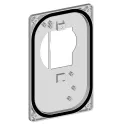 Platine de rénovation pour bouche BAHIA/BH à vis