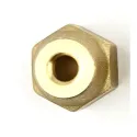 Ecrou flare réduit matricé 1/2-3/8 SAE - Laiton