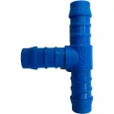 T cannelé pour tube en 14mm