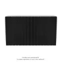 Fassane Premium EL H, commande RF,Traffic Black 9217, 1500W H700 mm / L1201 mm