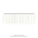 Fassane Premium EL H, commande RF,Pure White 9010, 1250W H500 mm / L1497 mm