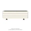 Fassane Premium EL plinthe, sans régul, Edelweiss mat 0067,1000W, H296mm/L1025mm