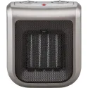 Radiateur soufflant céramique 1000/2000 W, minuterie 60 mn, IP21, classe II